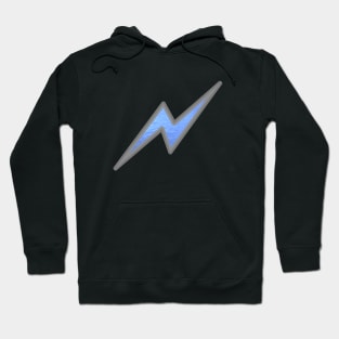 Blue flash. Hoodie